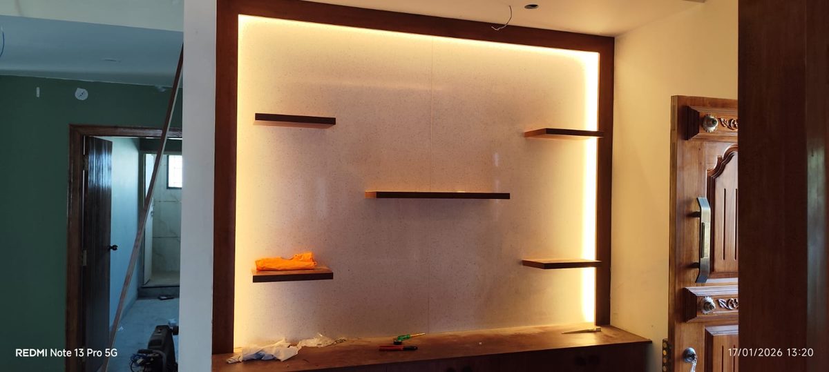 Illuminated shelving — KV Electro Tech Bangalore
